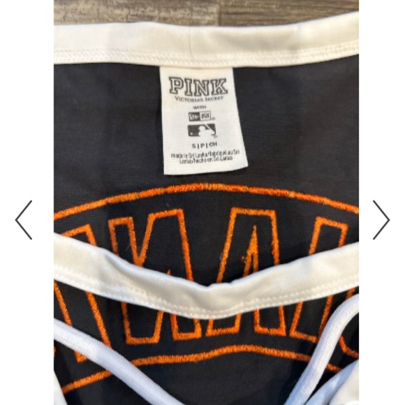 San Francisco Giants Lace-Up Oversized Jersey in - Picture 4 of 5